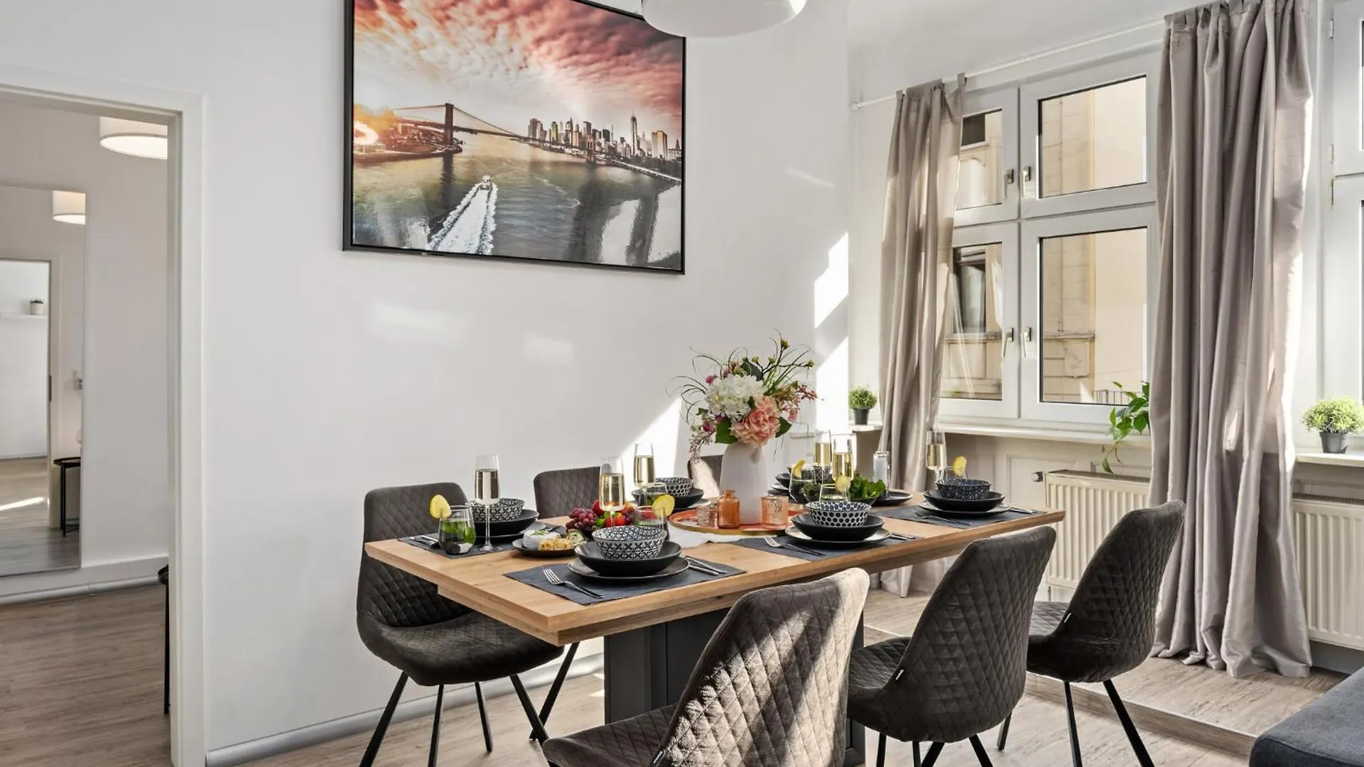 Ferienwohnung Blassdoerfer - Traumhafte Altbauwohnung Mit Self-Checkin Und 93 Qm2 Bad Kissingen