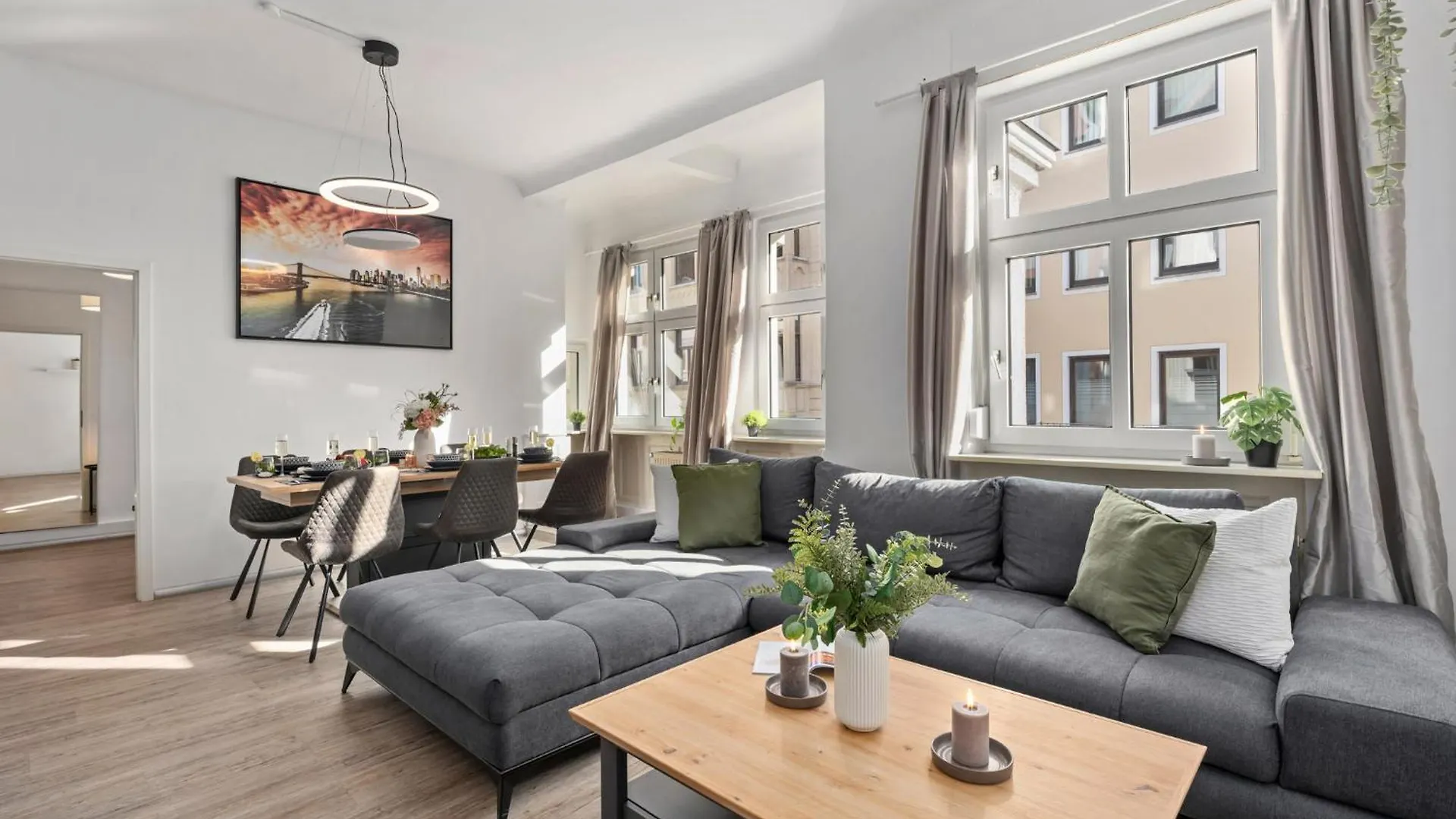 Apartment Ferienwohnung Blassdoerfer - Traumhafte Altbauwohnung Mit Self-Checkin Und 93 Qm2 Bad Kissingen