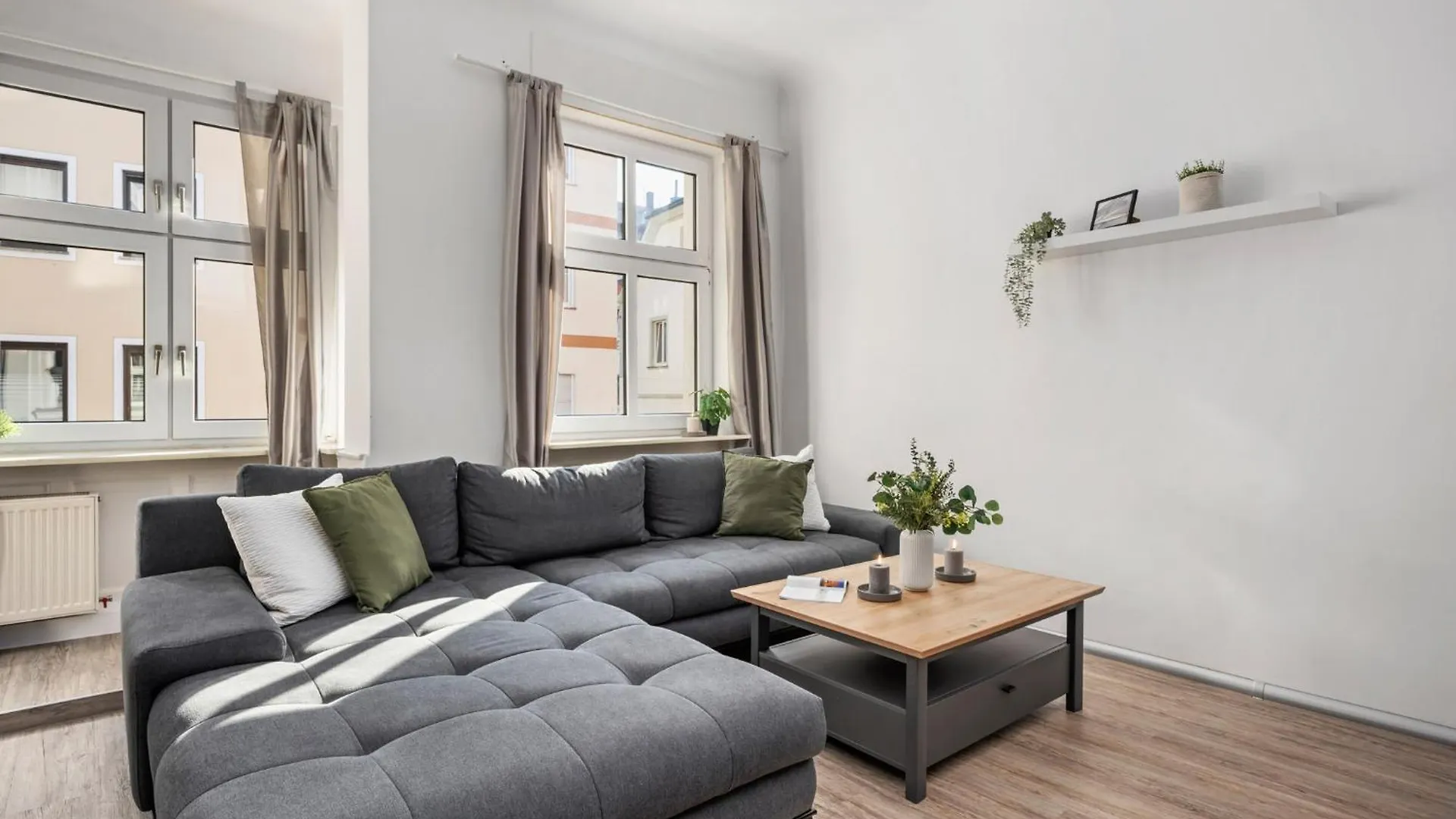 Apartment Ferienwohnung Blassdoerfer - Traumhafte Altbauwohnung Mit Self-Checkin Und 93 Qm2 Bad Kissingen